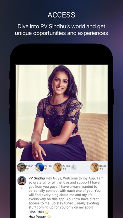 P V Sindhu Official App screenshot 3