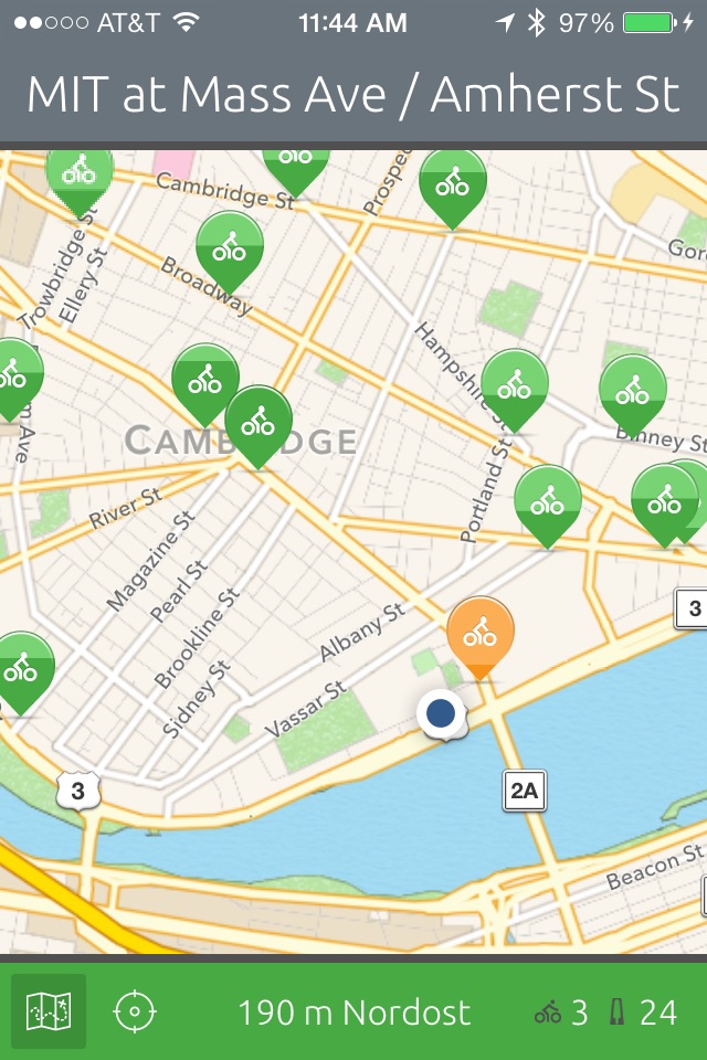 Boston Bikes — A One-Tap Hubway App screenshot 4