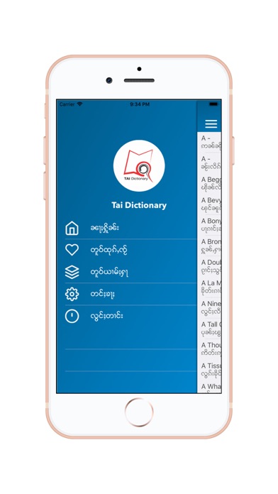 Tai Dictionary screenshot 2