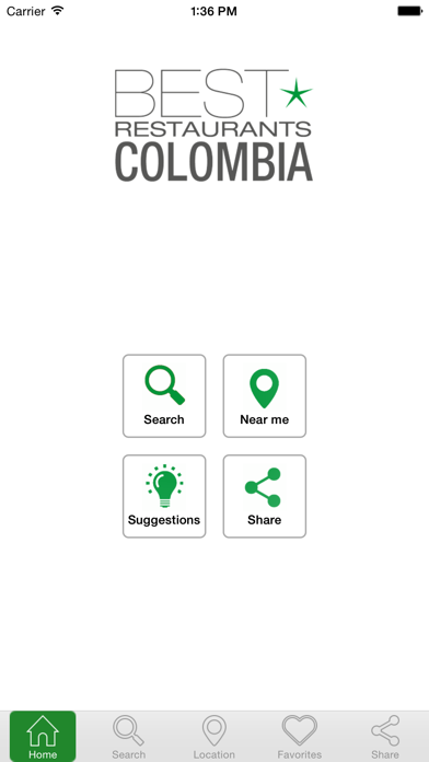 How to cancel & delete Best Restaurants Colombia from iphone & ipad 1