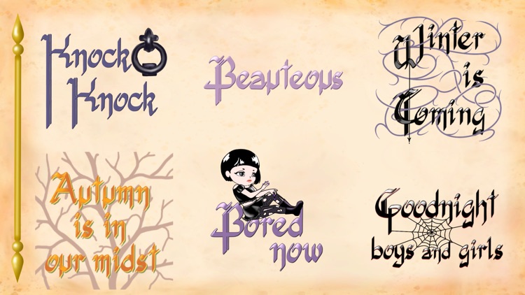 Gothic Winter Cursive Script