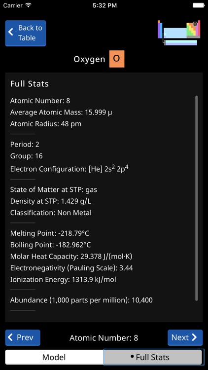 FlashMapper's Periodic Table screenshot-3