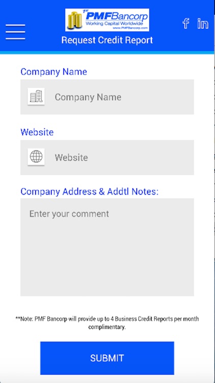 PMF Bancorp - Credit Report