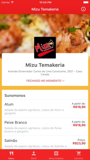 Mizu Temakeria Delivery(圖1)-速報App