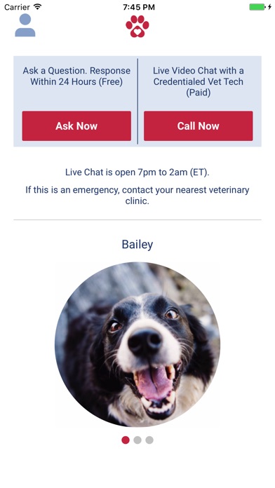 PetCareNow - Chat w/ Vet Pros screenshot 4