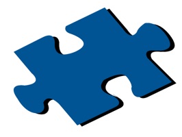 Frame your photos when sending a text message in a puzzle piece shape