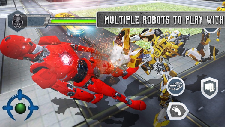 Robot War Sim - City of Robots screenshot-3