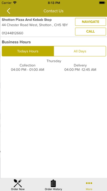 Shotton Pizza And Kebab Stop screenshot-3