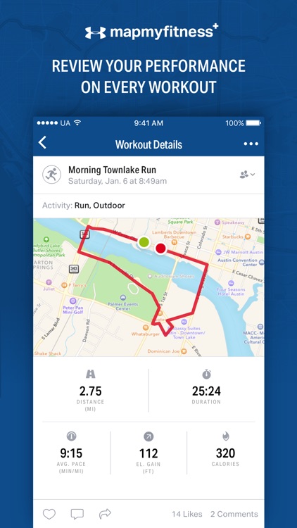 Map My Fitness+ - GPS Workout Trainer & Tracker
