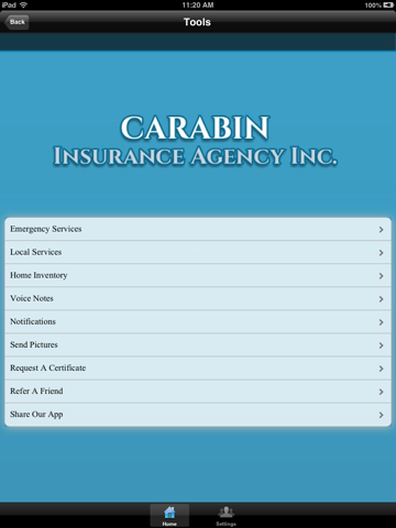 Carabin Insurance HD screenshot 2
