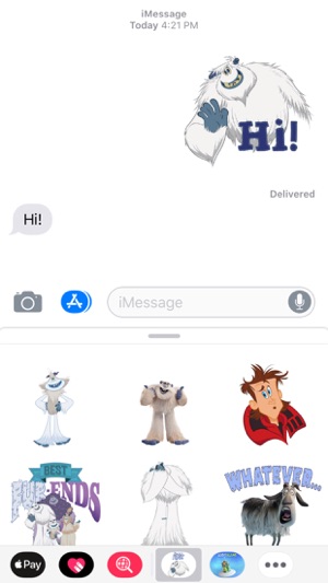 Smallfoot Emoji Stickers(圖2)-速報App