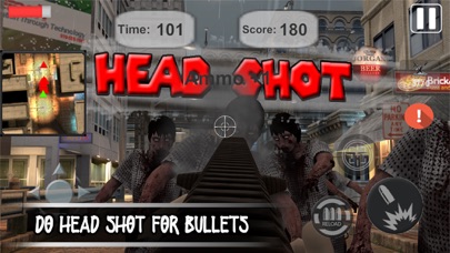 Zombie Sniper Shooter-Dead War screenshot 2