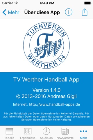 TV Werther 04 Handball screenshot 4