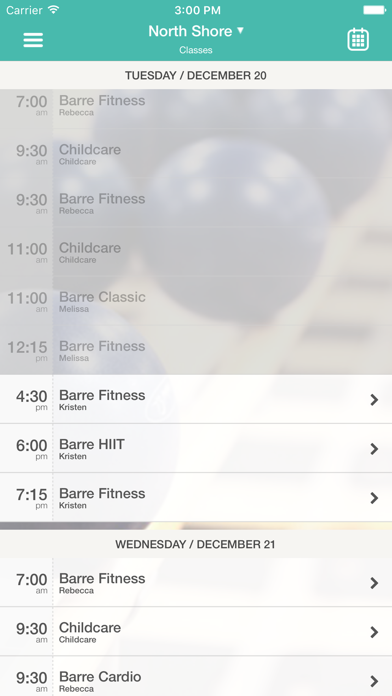 Barre Fitness screenshot 3