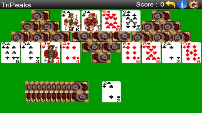 TriPeaks Solitaire -- Lite(圖2)-速報App