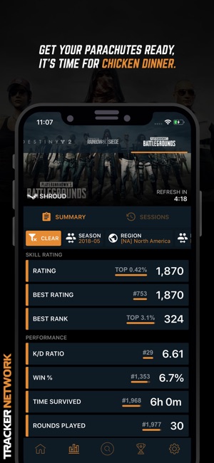 Tracker Network For Fortnite On The App Store - iphone screenshots