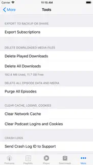 How to cancel & delete podcruncher podcast player 1