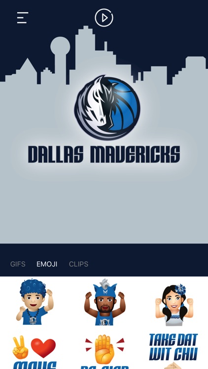 Dallas Mavericks Emoji