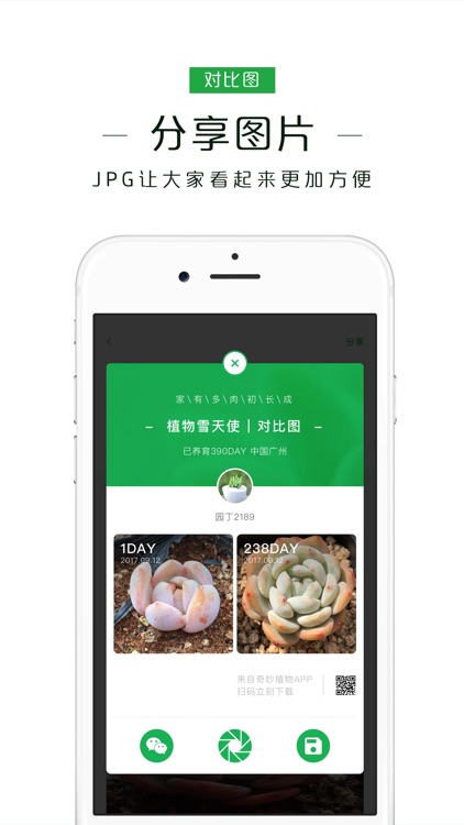 奇妙植物-多肉植物成长记录分享 screenshot-3