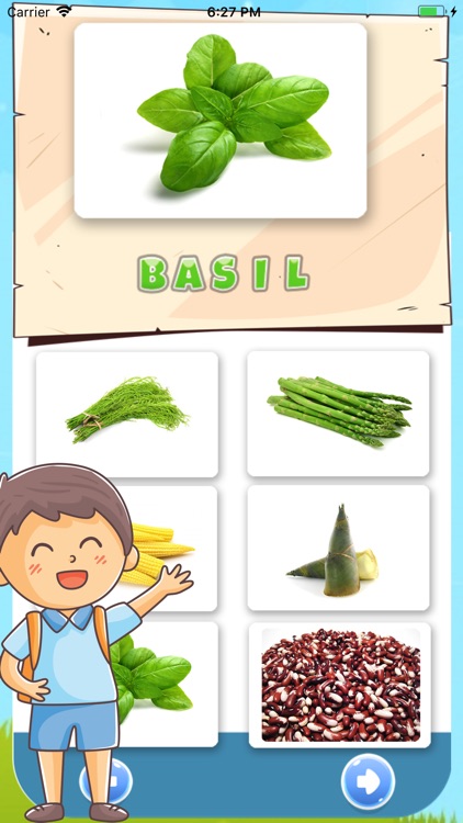 Vegetable Vocabulary English