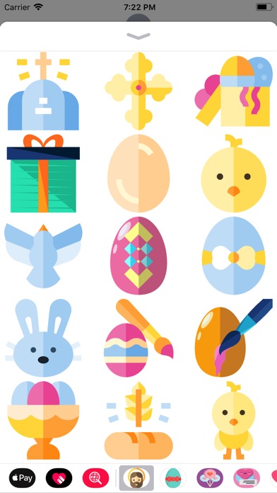 Beautiful Easter Sticker Pack screenshot 2