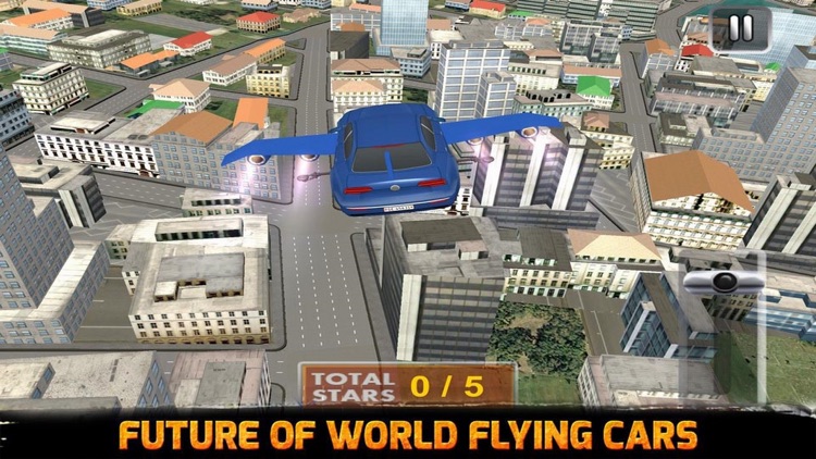 Flying Car City Stunts