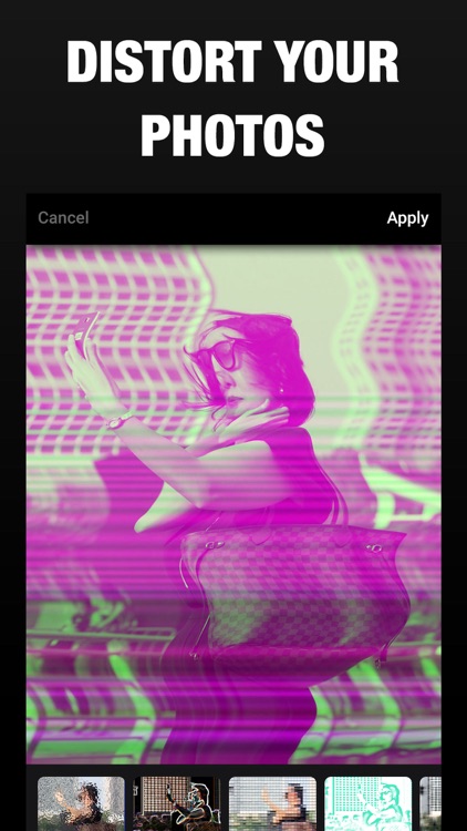 3D Effect- Glitch Camera Photo screenshot-4