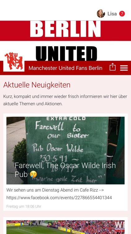 Manchester United Fans Berlin