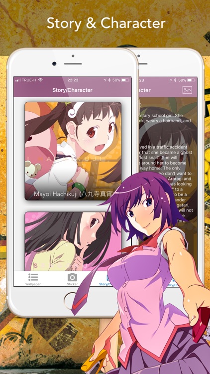 Bakemonogatari WallBook Anime