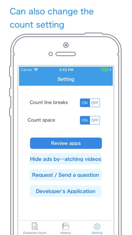 Memo & Text Counter -MojiCon- screenshot-3