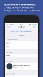 Countdown Timer: Count to Days Captura de tela 4