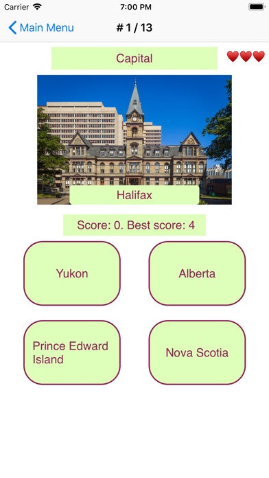 Canada Provinces Geo Quiz screenshot 4