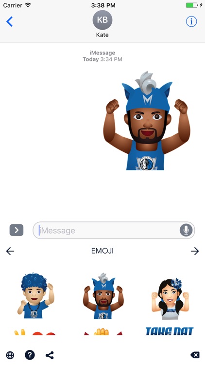 Dallas Mavericks Emoji screenshot-4
