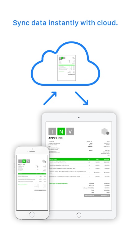 Tiny Invoice - Invoice & Estimate screenshot-3