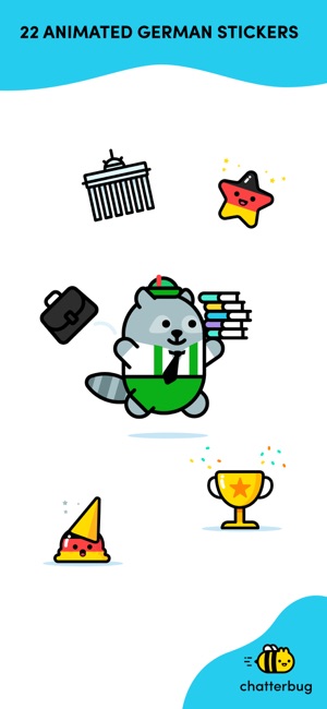 Chatterbug German Stickers(圖1)-速報App