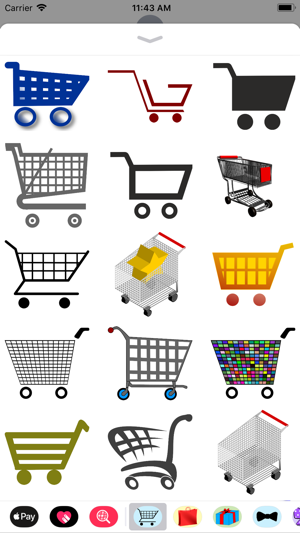 Shopping Cart Stickers(圖2)-速報App