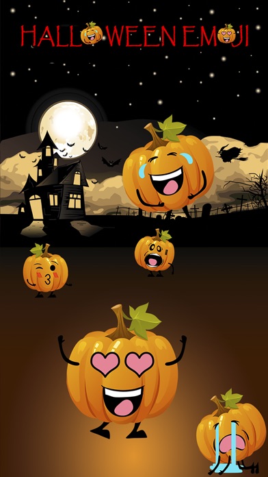 Fun Halloween Pumpkin Sticker screenshot 4