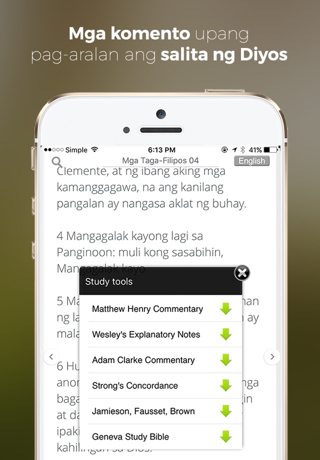 Get Tagalog Bible screenshot 4