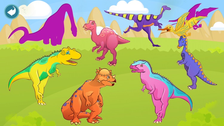 Dinosaur Puzzle Dino Game Kids