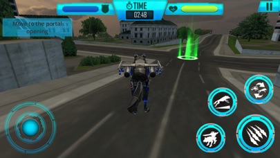 Robot Transform Wolf Games screenshot 2