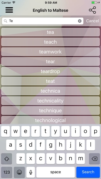 English To Maltese Dictionary and Translator screenshot 2