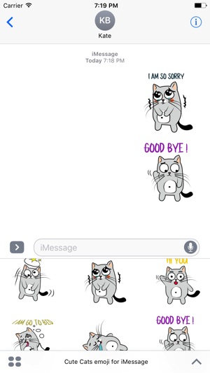 cute cats emoji for imessage on the app store cute cats emoji for imessage on the app store