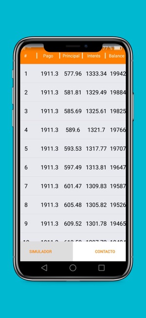 Simulador de préstamos(圖2)-速報App