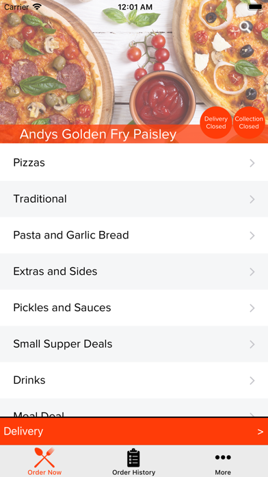 How to cancel & delete Andys Golden Fry Paisley from iphone & ipad 1