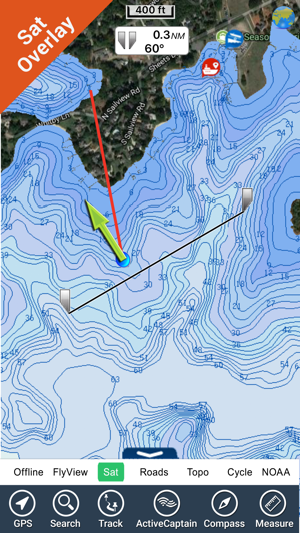 Lake Norman North Carolina GPS fishing c