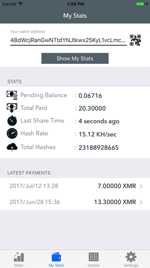 CryptoNote Pool Stats(圖3)-速報App