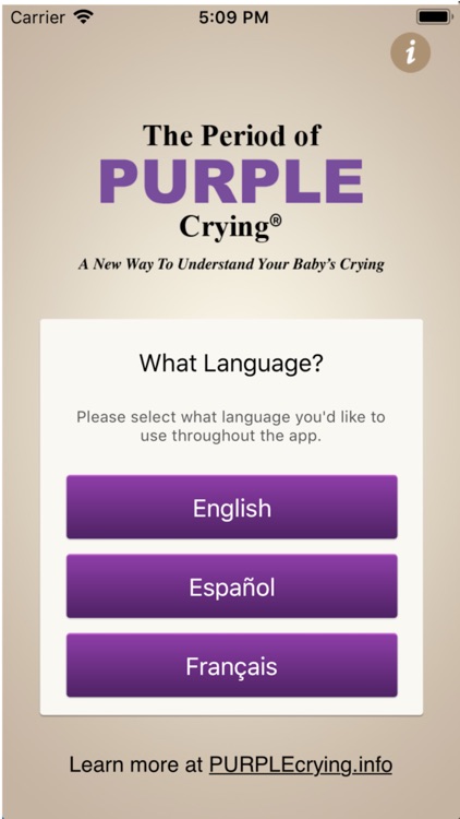 The Period of PURPLE Crying