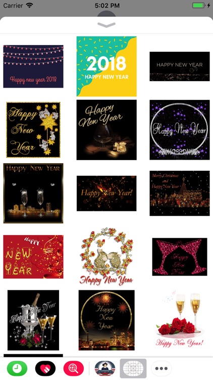 New Year & Diwali GIF Stickers
