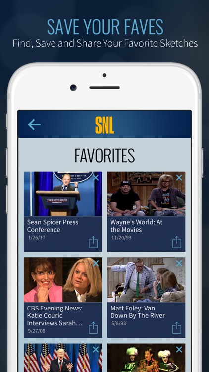 SNL: The Official Saturday Night Live App on NBC screenshot-3