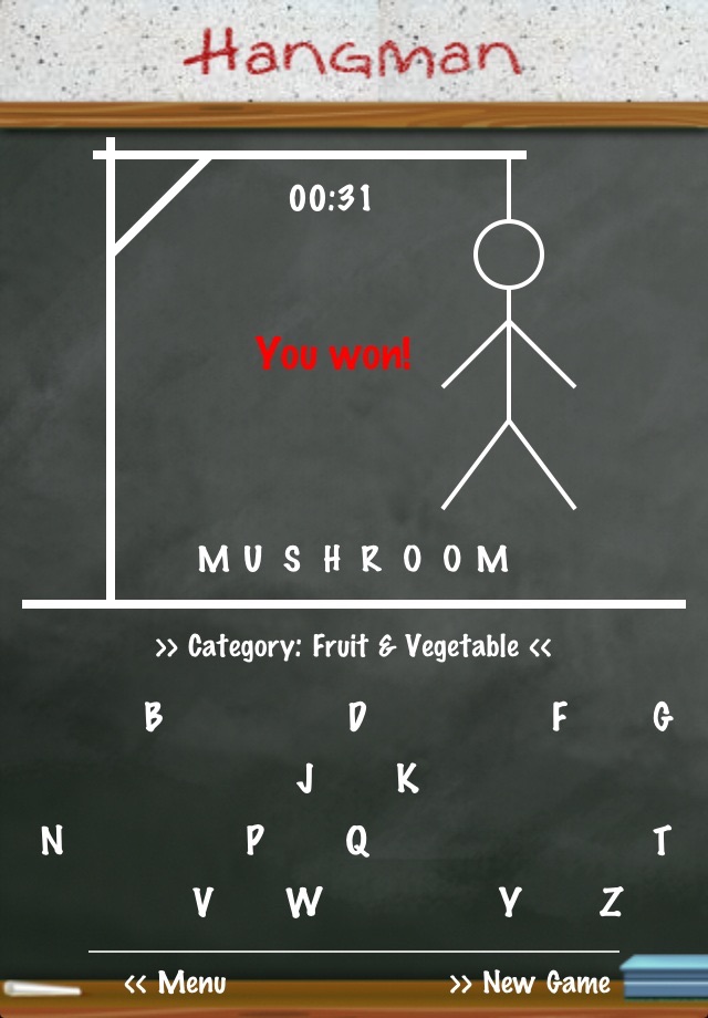 Hangman (Unlimited) screenshot 3